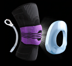 Knee Brace Compression Support Sleeve Meniscus Stabilizer
