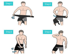 Compression Support for Hip and Lower Back