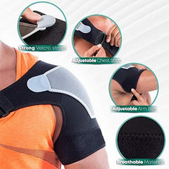 Shoulder Compression Brace Sleeve Adjustable Support