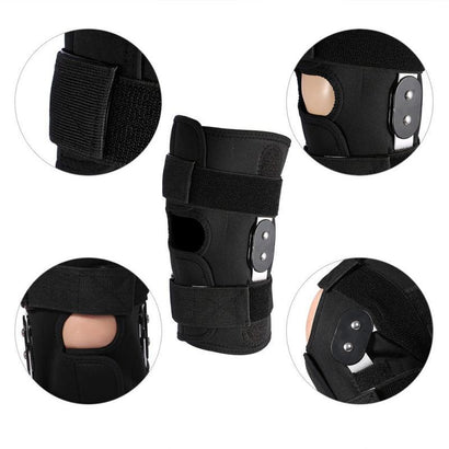 Dual Hinged Knee Brace with Open Patella Support