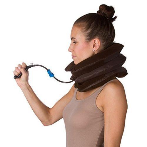 Neck Brace Cervical Traction Device Support Pillow