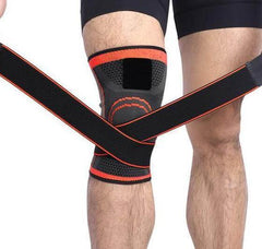 Compression Sleeve Knee Brace with Stabilizer Straps