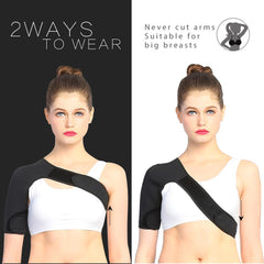 Shoulder Brace Compression Sleeve Support Strap
