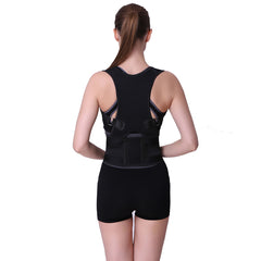 Support Back Brace with Removable Pad